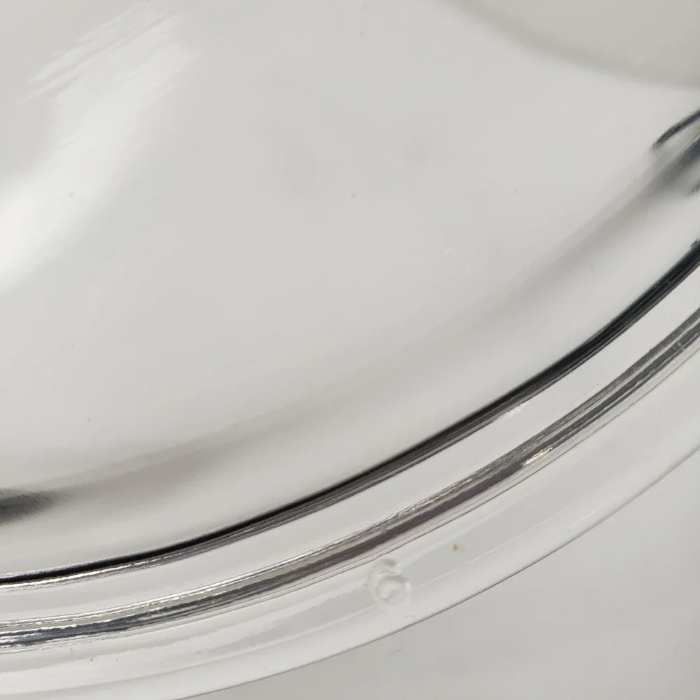 Corning Ware Replacement Glass Lid 7.5 Inch Round Knob Casserole Cover NY USA